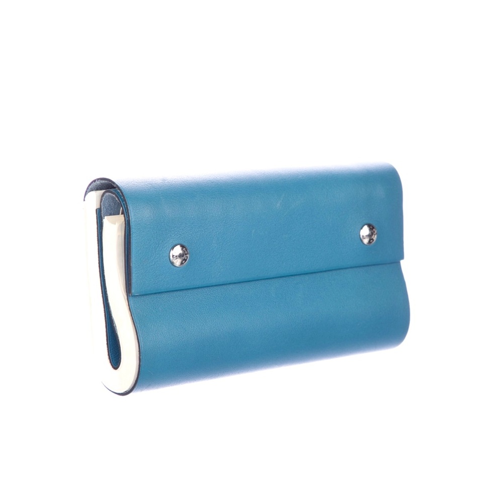 Hermes Swift Rollover Notebook Blue